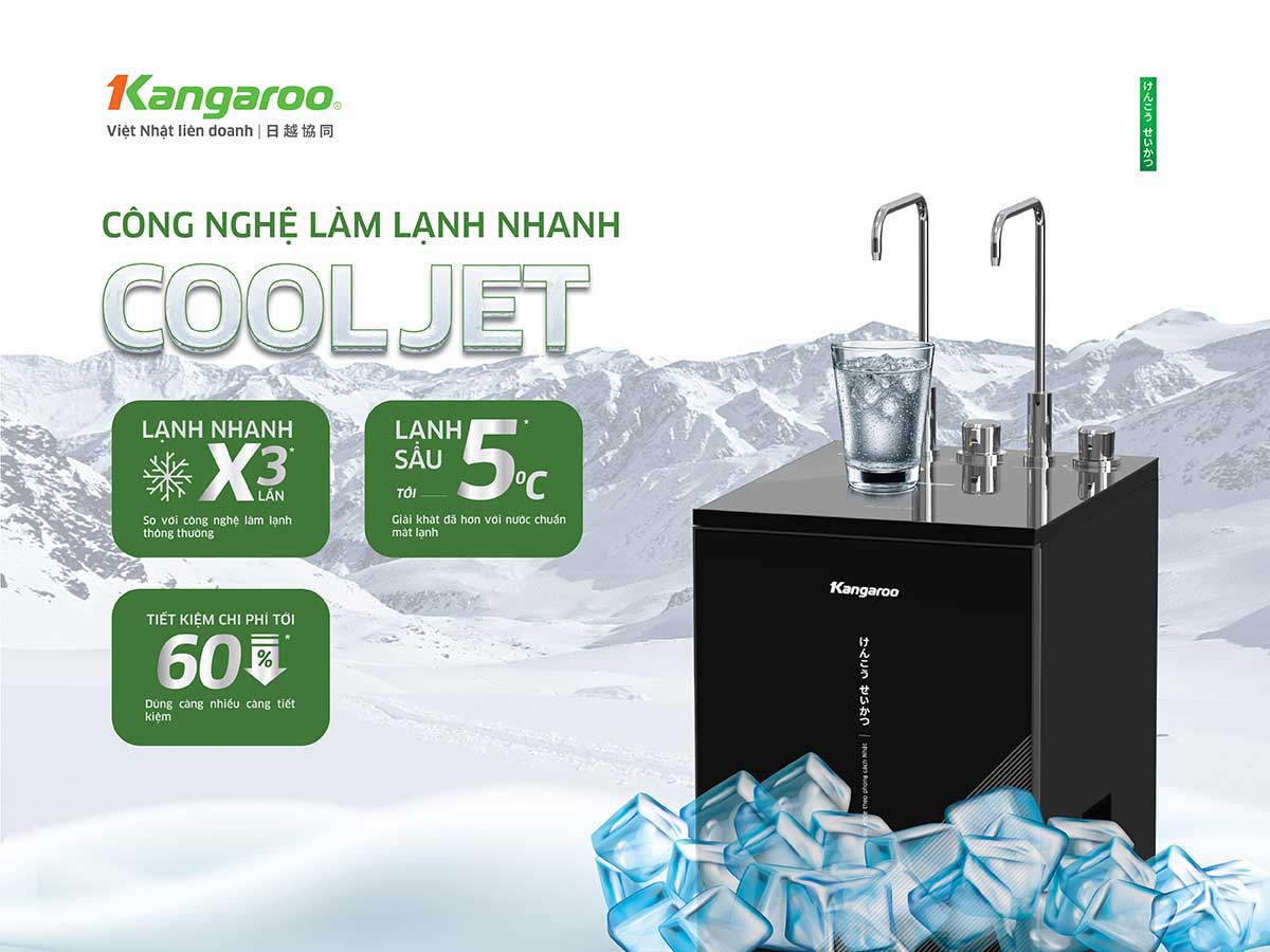 Máy lọc nước Kangaroo Hydrogen 2026 thế hệ mới với thông điệp “chuẩn mực dẫn lối”